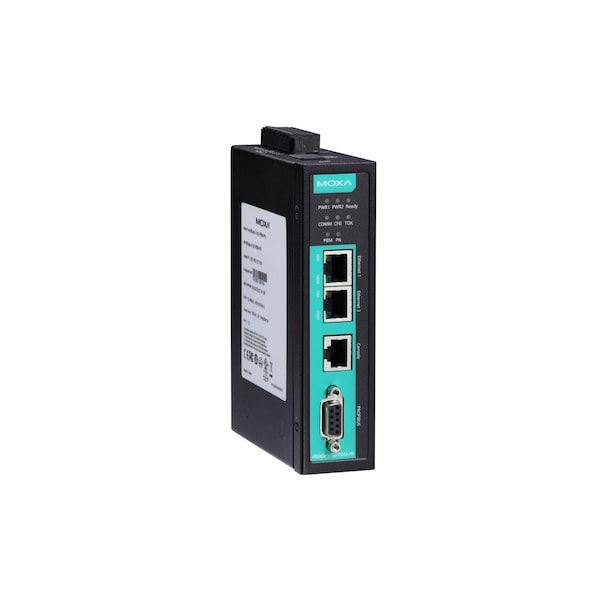 1Port Profibus Master To Profinet Gateway, 0 To 60 Deg.C Operating